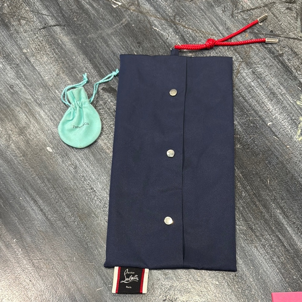 Christian Louboutin Navy pouch